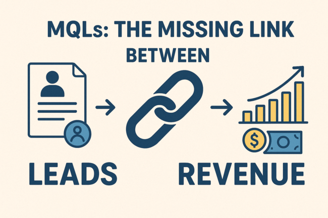 MQLs the missing link between leads revenue MQLs the missing link between leads revenue